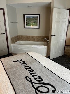 bathroom with a bathing tub