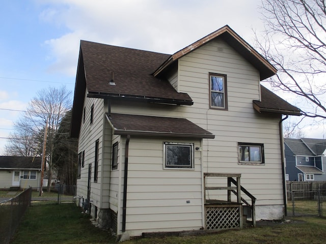 view of rear view of house