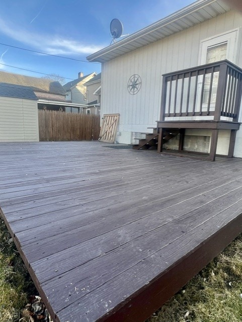 576 W High St, Erwin, NY 14870 - deck featuring fence