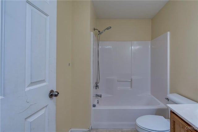 17200 Evans Rd, Hounsfield, NY 13634 - bathroom with shower / bathing tub combination, vanity, and toilet