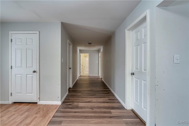 17200 Evans Rd, Hounsfield, NY 13634 - hallway featuring wood finished floors and baseboards