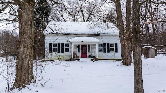 view of front of house