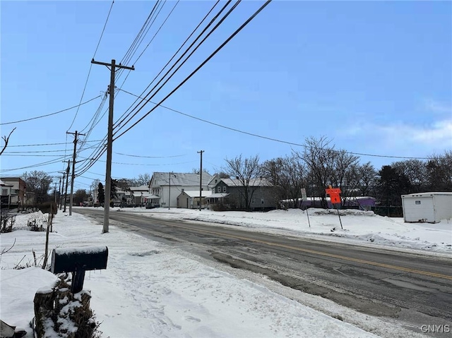 view of street