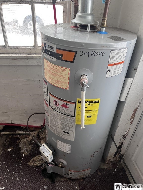 utilities with gas water heater