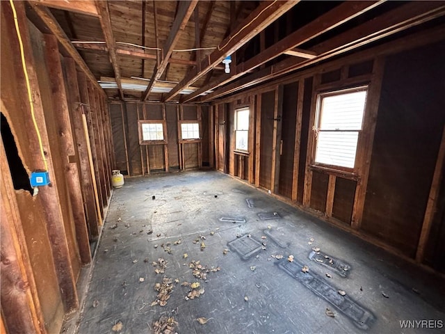 miscellaneous room with plenty of natural light