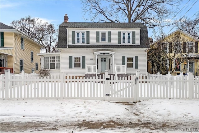 view of front of house