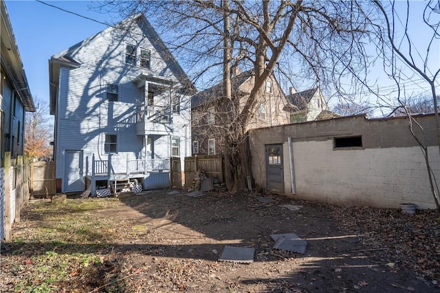 view of back of house