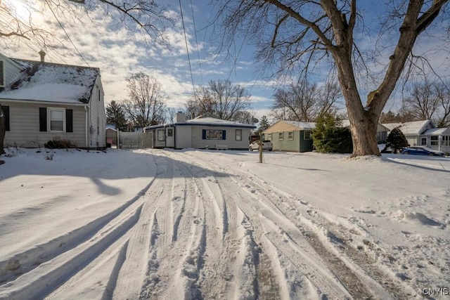 view of ranch-style home