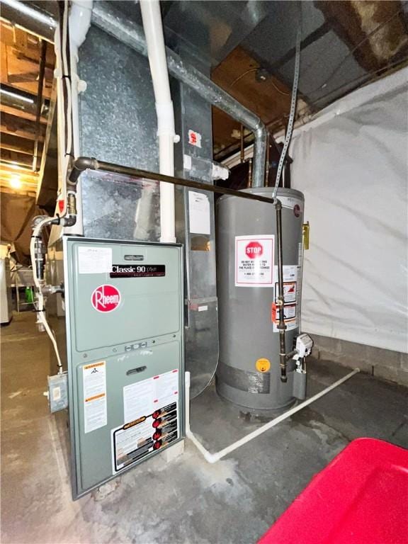 utilities with water heater