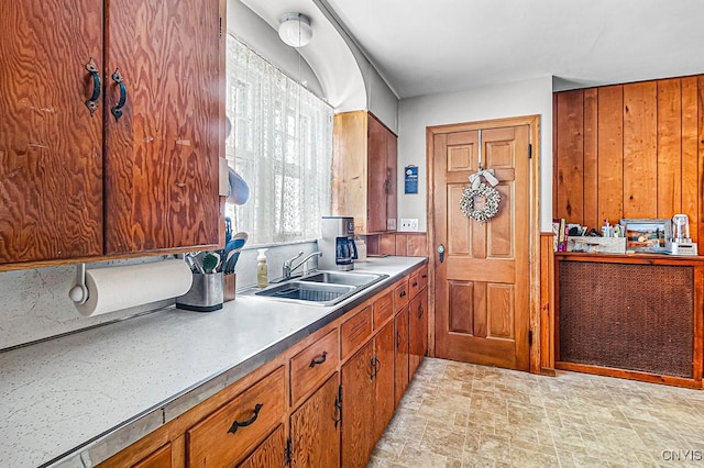 kitchen featuring sink