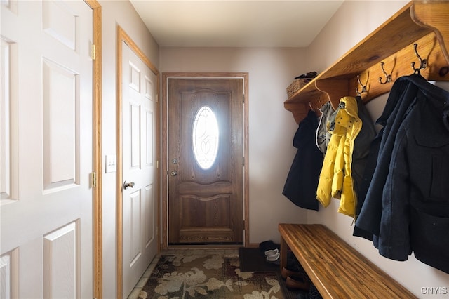 view of mudroom