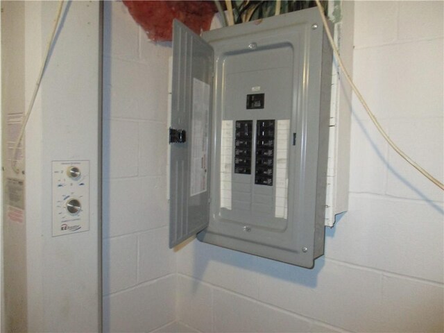 utilities with electric panel