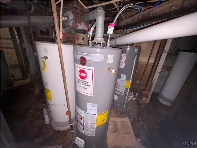 utilities featuring water heater