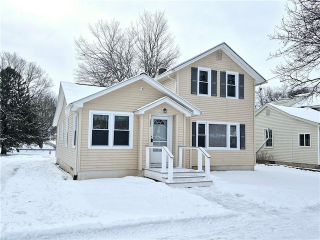 view of front of house