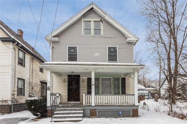 front of property with covered porch