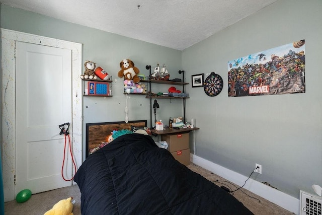 bedroom with carpet flooring