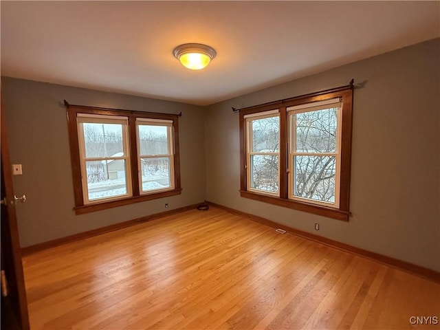555 County Route 51, New Haven, NY 13114 - spare room featuring plenty of natural light, baseboards, and light wood-style flooring