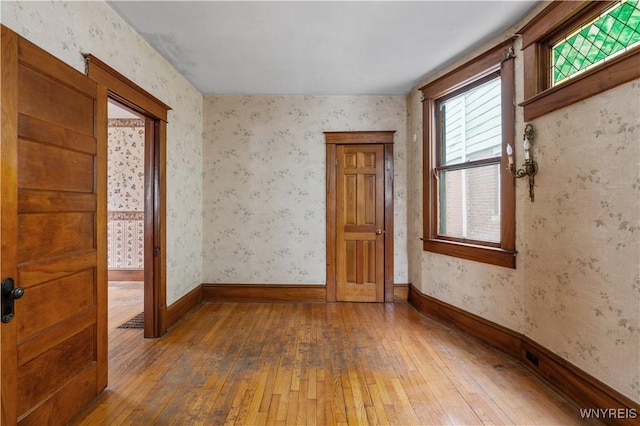 interior space featuring hardwood / wood-style flooring