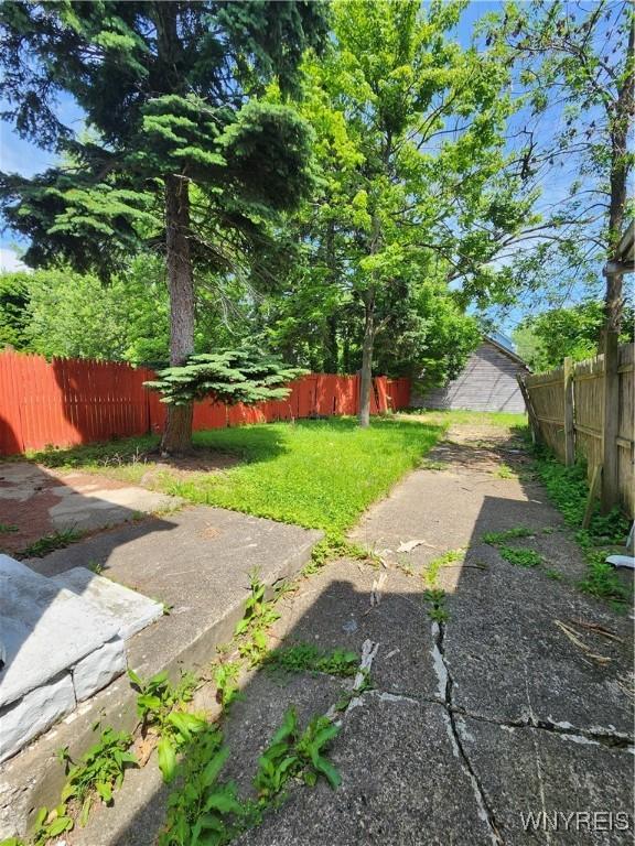 67 Montana Ave, Buffalo, NY 14211 - view of fenced backyard