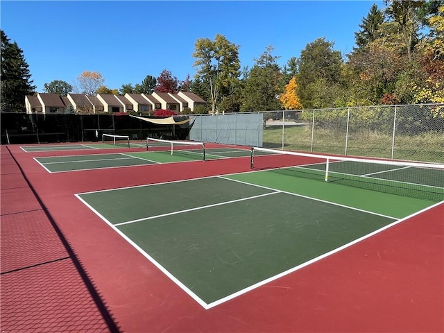 view of sport court with basketball court