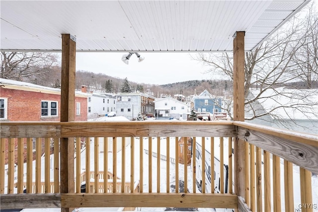 20 Petrie St, Little Falls-City, NY 13365 - view of snow covered deck