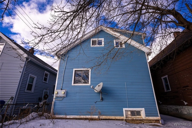 view of side of home