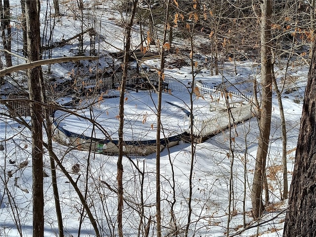 view of water feature