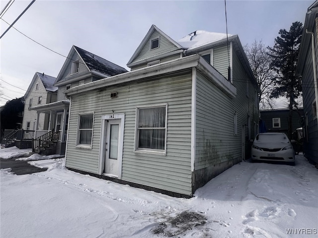 view of front of house