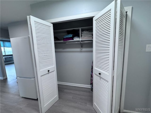 view of closet