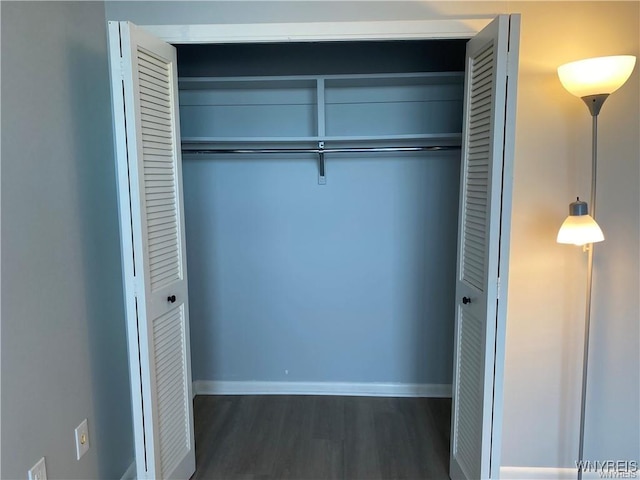 view of closet