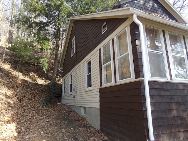 view of home's exterior