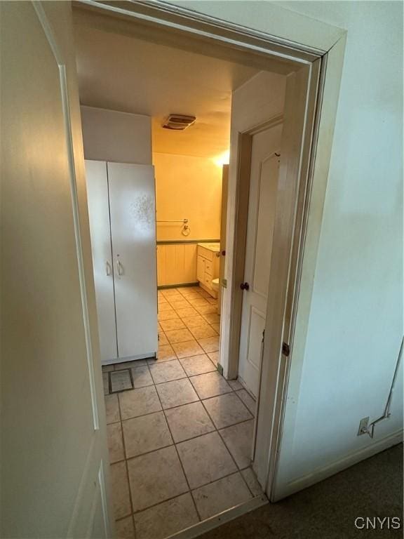 32458 County Route 54, Clayton, NY 13632 - hall with light tile patterned floors