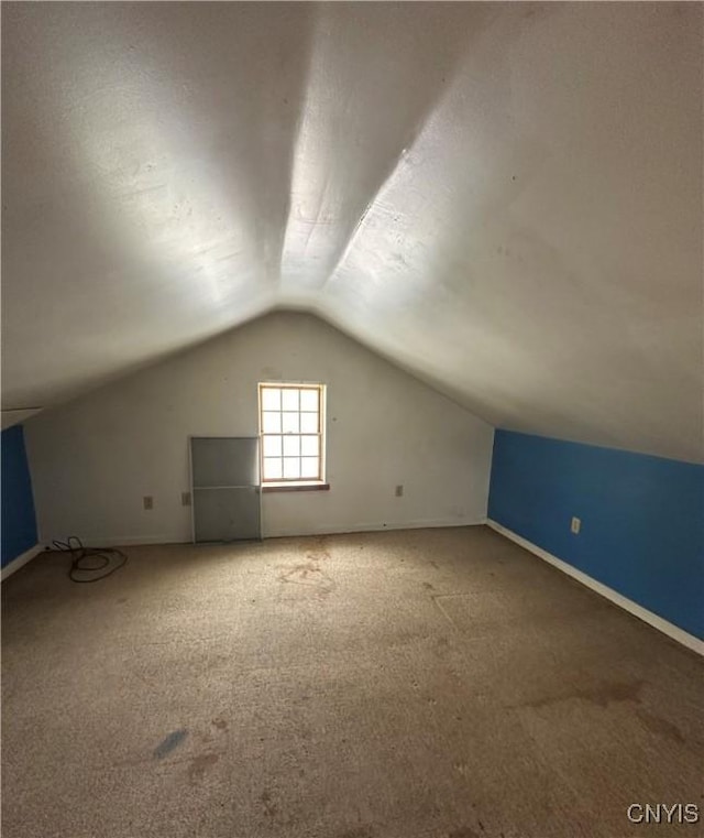 32458 County Route 54, Clayton, NY 13632 - bonus room with vaulted ceiling and carpet flooring