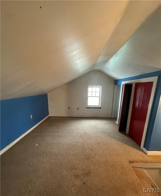 32458 County Route 54, Clayton, NY 13632 - bonus room with vaulted ceiling and carpet