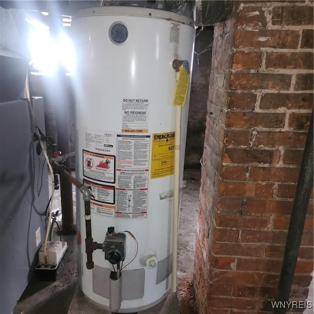 utilities featuring water heater