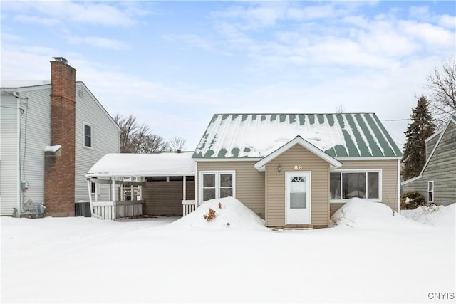 view of front of house