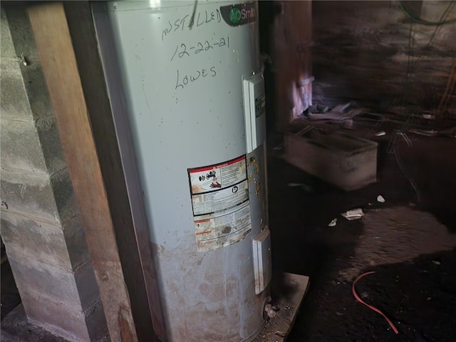 utilities featuring water heater