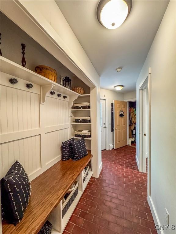 view of mudroom