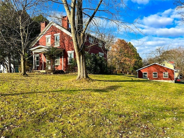 view of yard