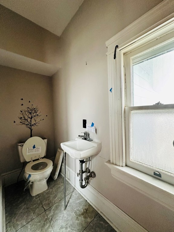 bathroom with toilet