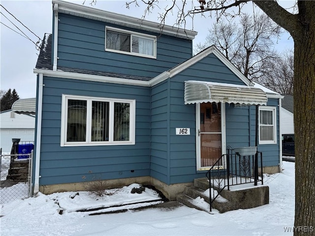 view of bungalow-style house