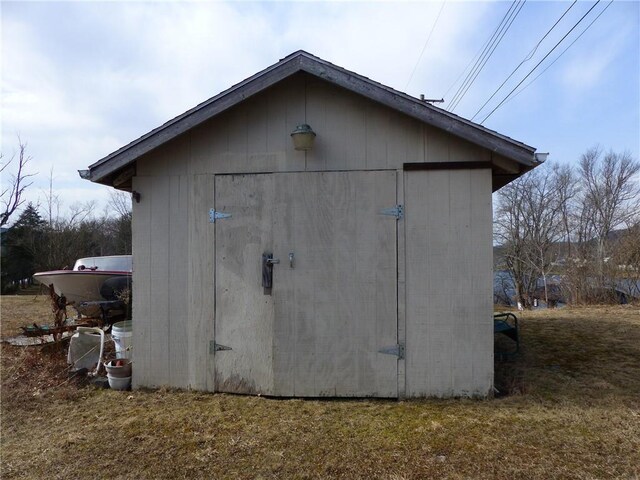 3049 Huggins Rd, Orange, NY 14815 - view of shed