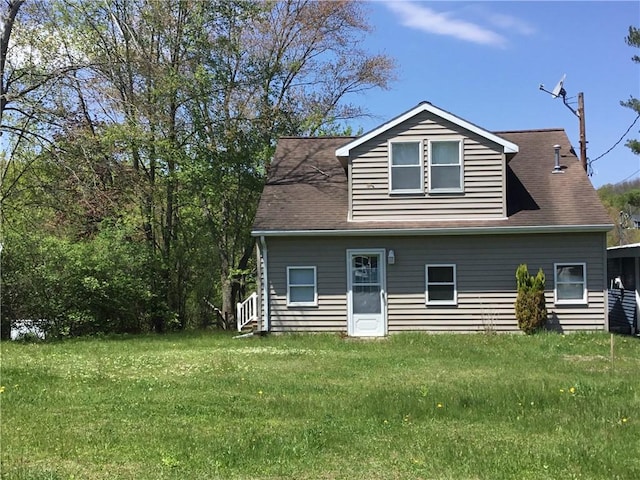 3049 Huggins Rd, Orange, NY 14815 - view of front of house featuring a front lawn