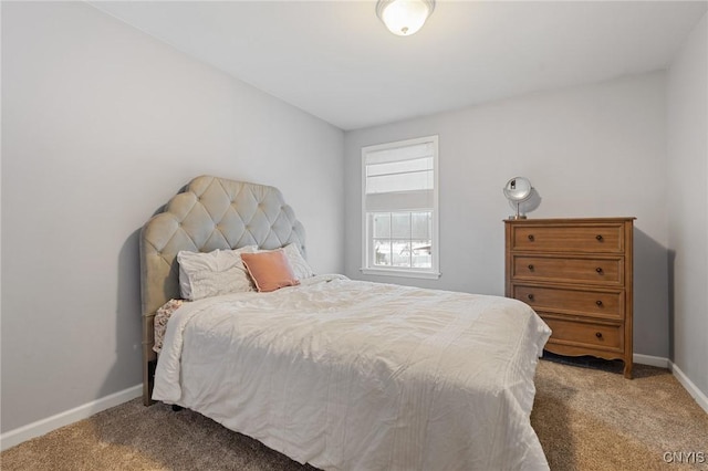 bedroom featuring carpet floors