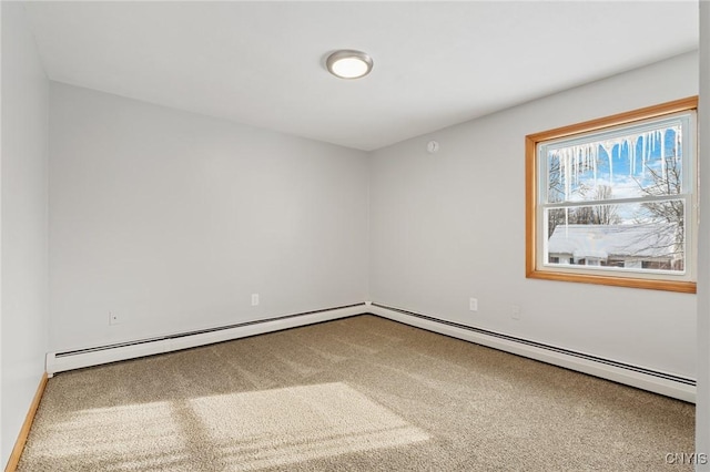 spare room with carpet flooring