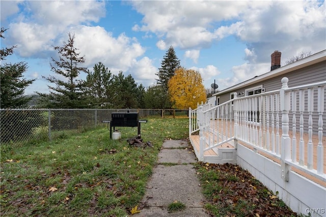 11190 US Route 11, Adams, NY 13605 - view of yard with a deck