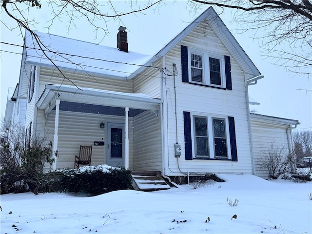 view of front facade