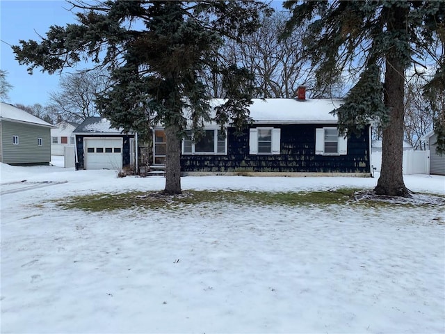 view of ranch-style house