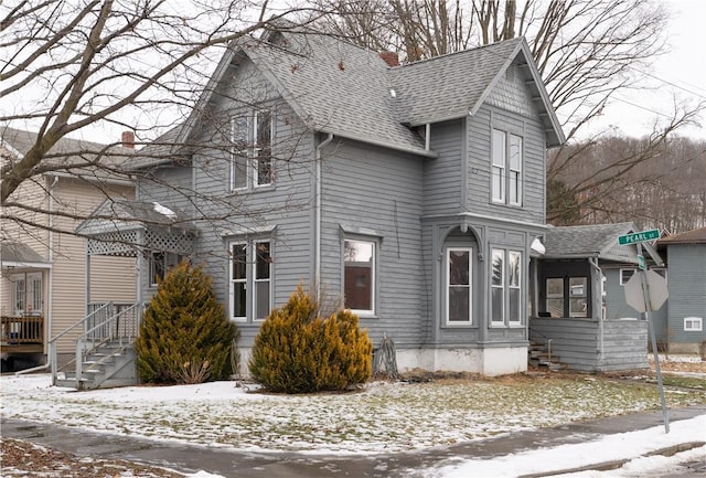 view of front of house