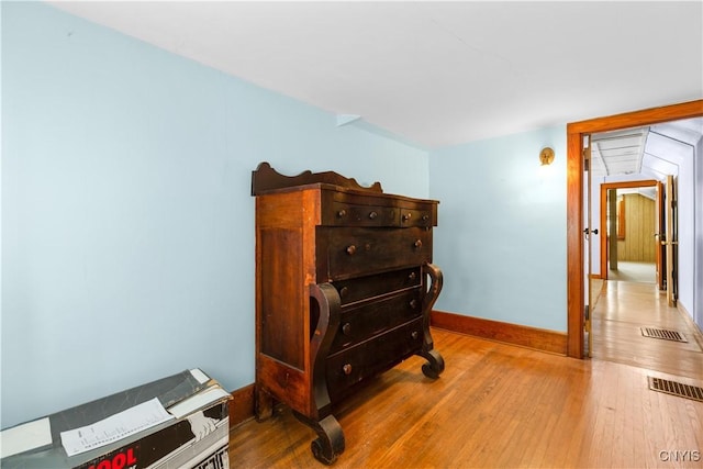 1407 Downer Ave, Utica, NY 13502 - bedroom with wood finished floors and baseboards